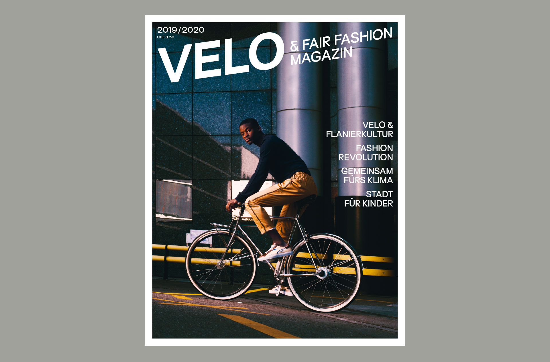 Atelier Pol, Velo Fair Fashion Magazin, magazine, editorial design, quartierzeit, bern, switzerland
