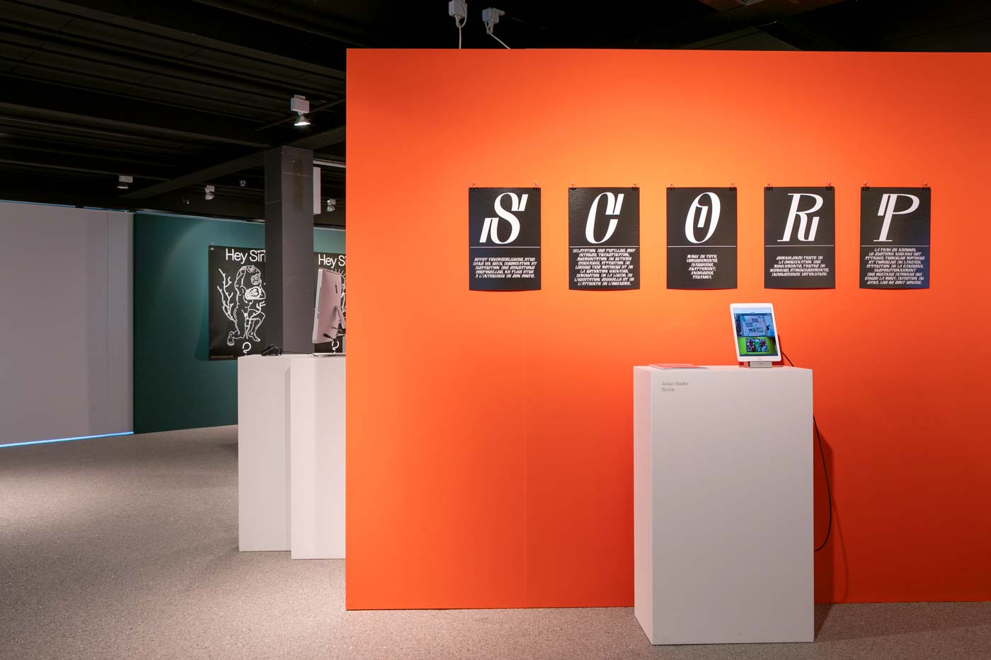Atelier Pol, Schule für Gestaltung, Bern, exhibition, typography, juliane wolski, switzerland